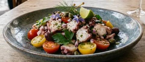 Salade de poulpe