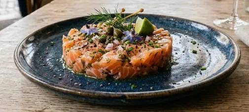 Tartare de saumon