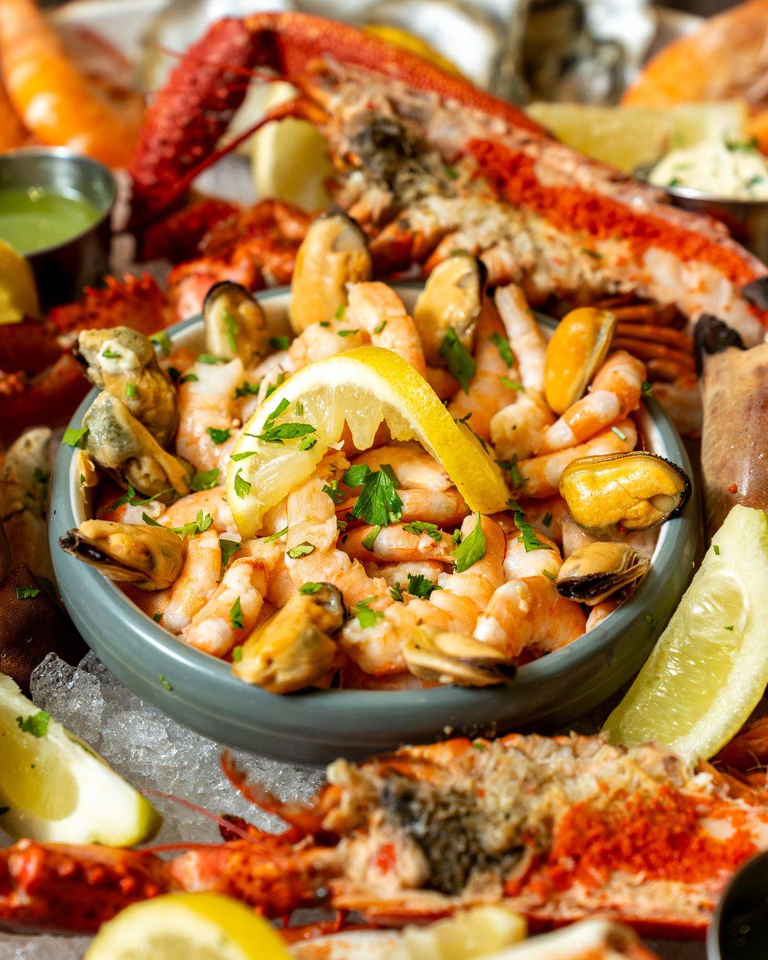 Plateau de fruits de mer La Marina